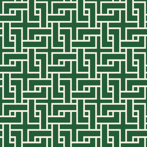 Manchurian Fret Evergreen by RM CoCo Fabric