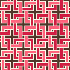 Manchurian Fret Ganache by RM CoCo Fabric