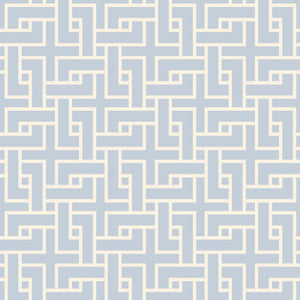 Manchurian Fret Sky by RM CoCo Fabric