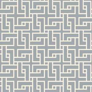 Manchurian Fret Sterling by RM CoCo Fabric