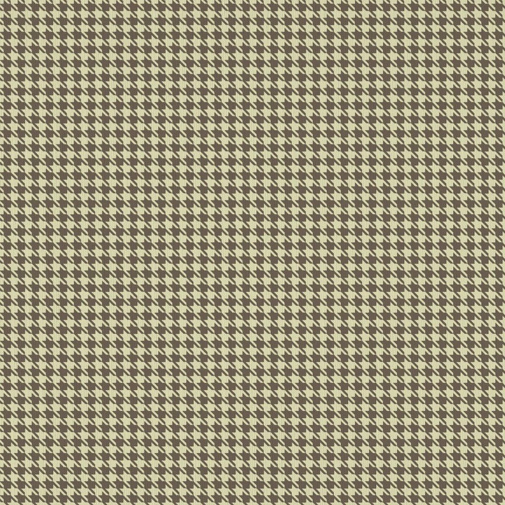 Sherlock Houndstooth Butter by RM CoCo Fabric