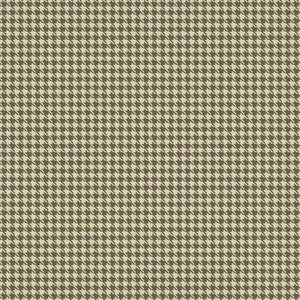 Sherlock Houndstooth Butter by RM CoCo Fabric
