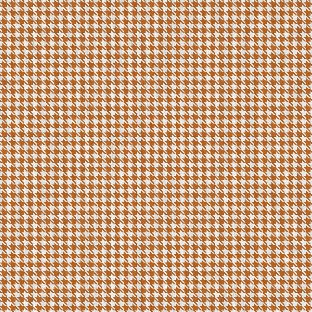 Sherlock Houndstooth Cinnabar by RM CoCo Fabric