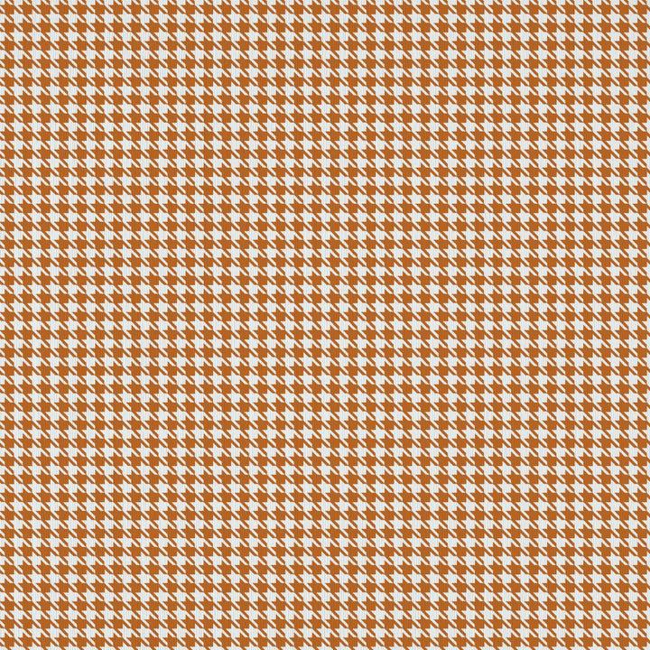 Sherlock Houndstooth Cinnabar by RM CoCo Fabric