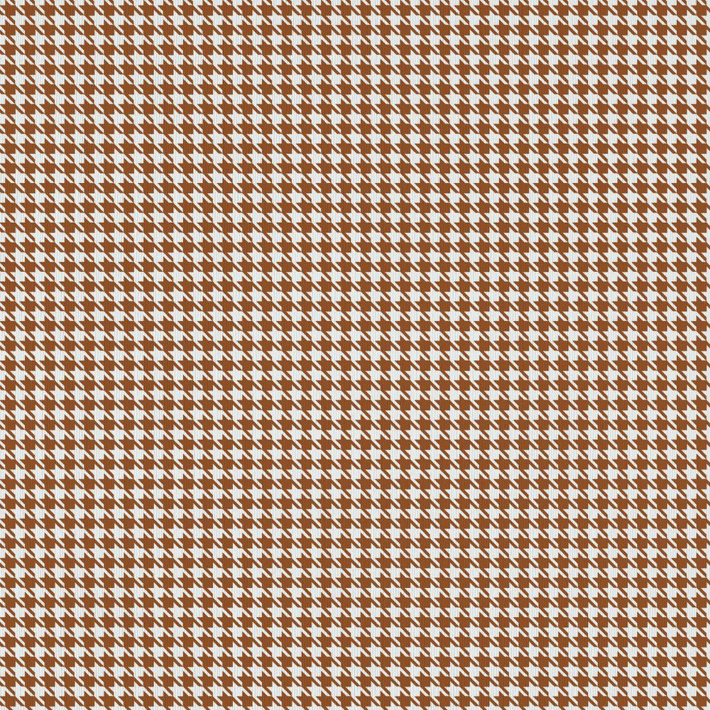 Sherlock Houndstooth Copper by RM CoCo Fabric