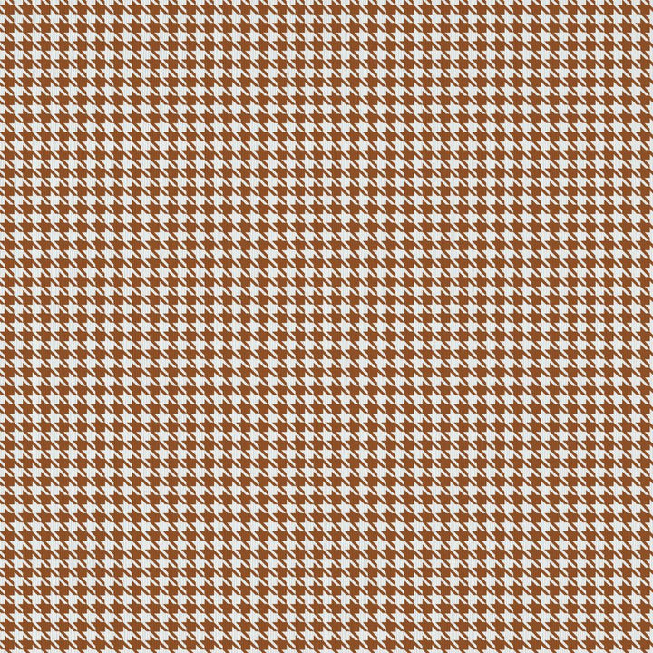 Sherlock Houndstooth Copper by RM CoCo Fabric
