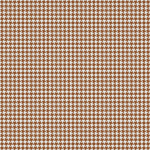 Sherlock Houndstooth Copper by RM CoCo Fabric