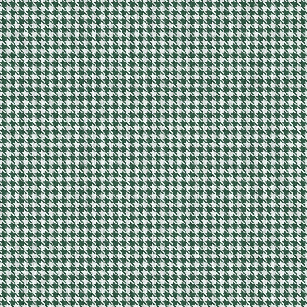 Sherlock Houndstooth Emerald by RM CoCo Fabric