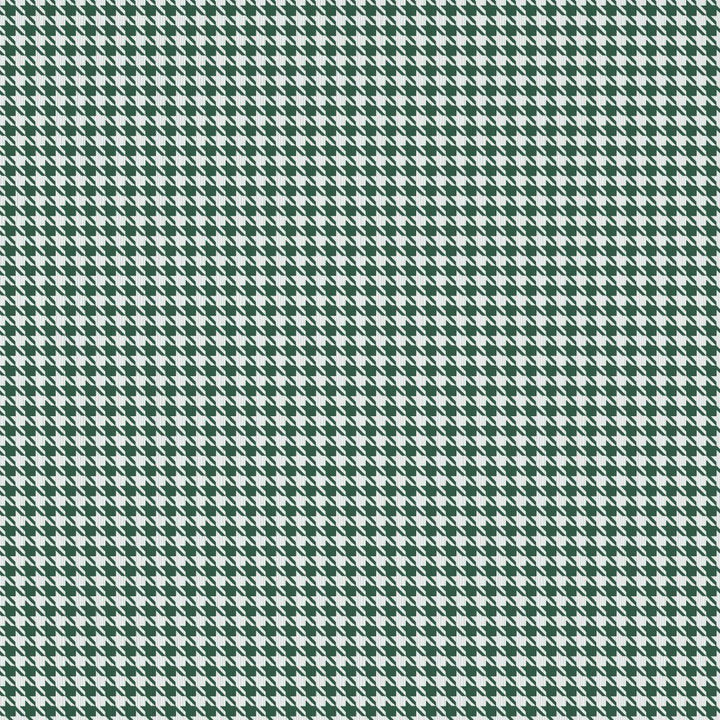 Sherlock Houndstooth Emerald by RM CoCo Fabric