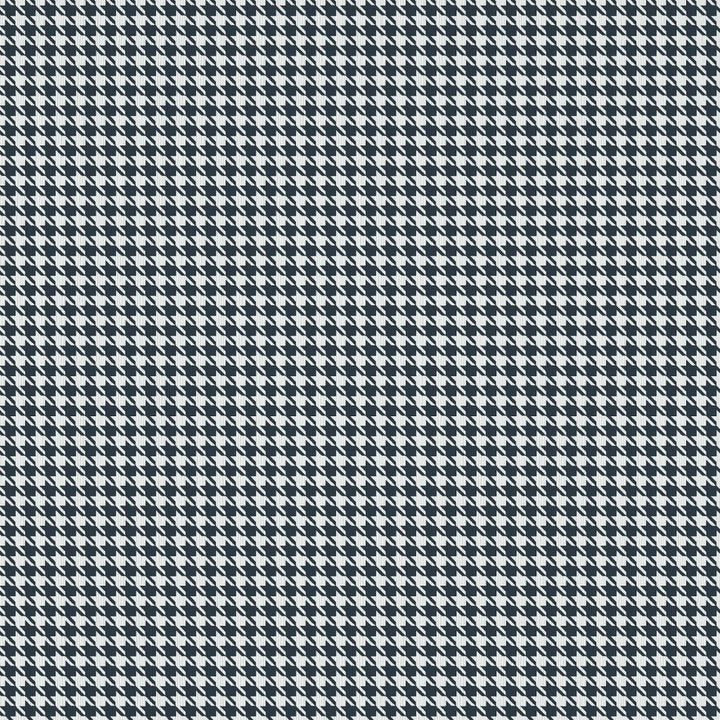 Sherlock Houndstooth Graphite by RM CoCo Fabric