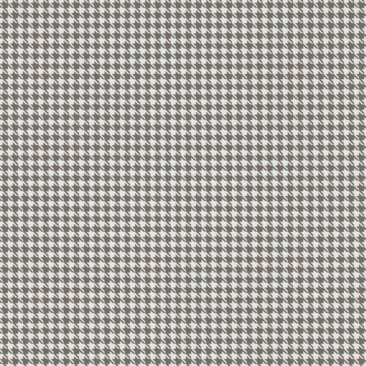 Sherlock Houndstooth Sepia by RM CoCo Fabric