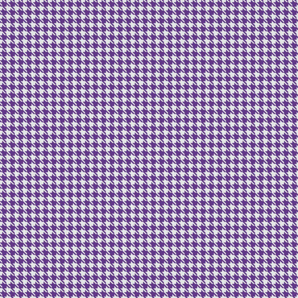 Sherlock Houndstooth Aubergine by RM CoCo Fabric