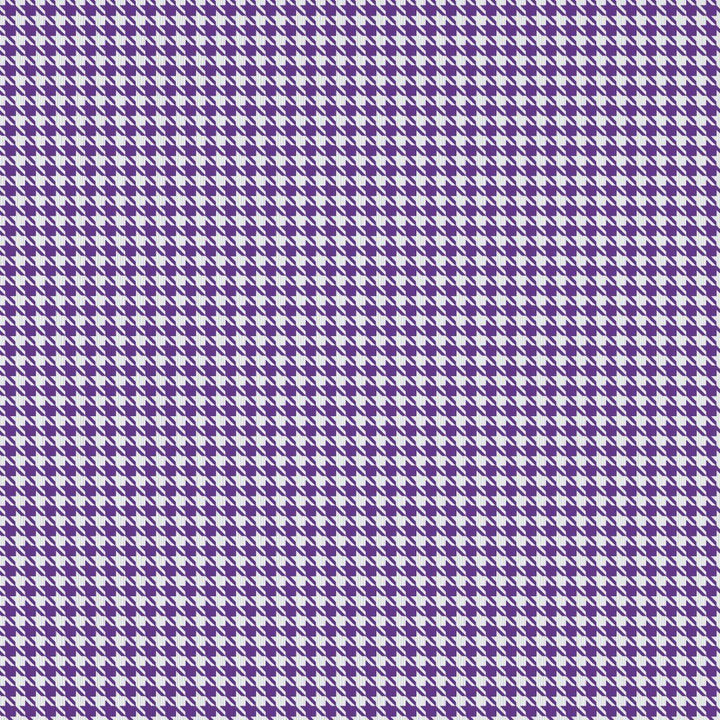 Sherlock Houndstooth Aubergine by RM CoCo Fabric
