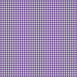 Sherlock Houndstooth Aubergine by RM CoCo Fabric