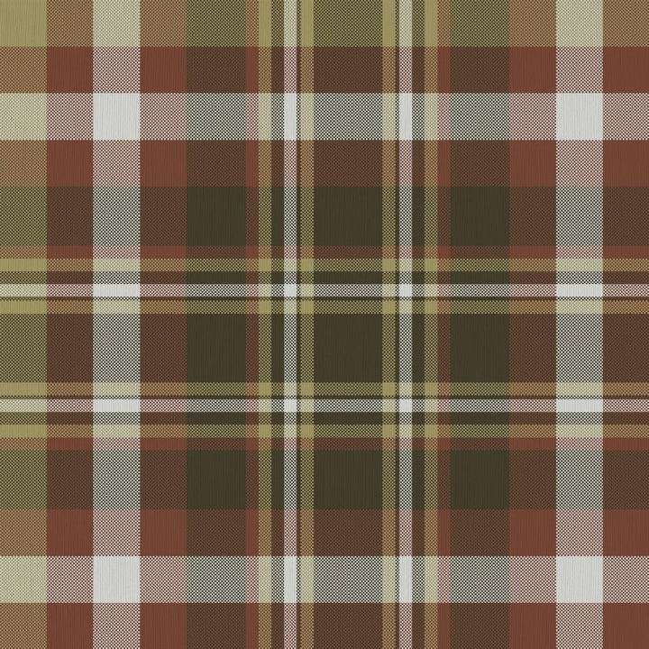 Ipswich Plaid Chestnut by RM CoCo Fabric