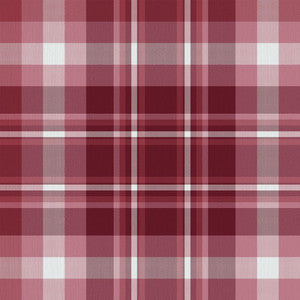 Ipswich Plaid Garnet by RM CoCo Fabric