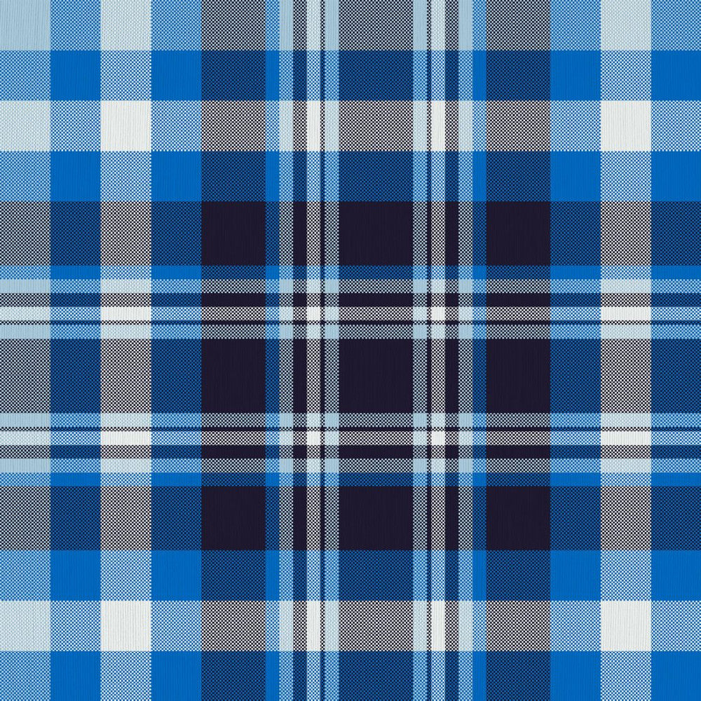 Ipswich Plaid Sapphire by RM CoCo Fabric