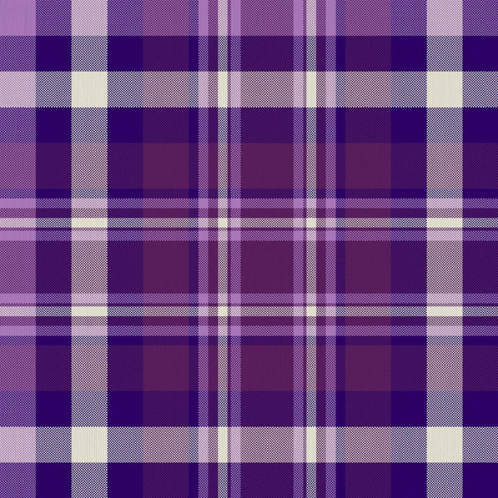 Ipswich Plaid Aubergine by RM CoCo Fabric