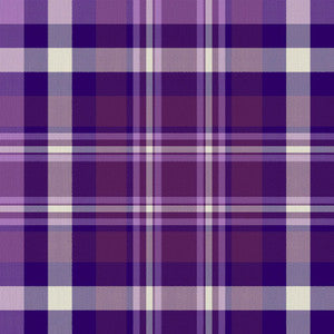 Ipswich Plaid Aubergine by RM CoCo Fabric