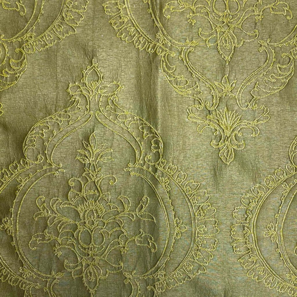 Pietro Paisley Silver Sage by RM CoCo Fabric Inspired Living Vol 11 71% Polyester 28% Cotton 1% Lycra See Sample 0 Horizontal: 1323.5 53  - Fabric Carolina -