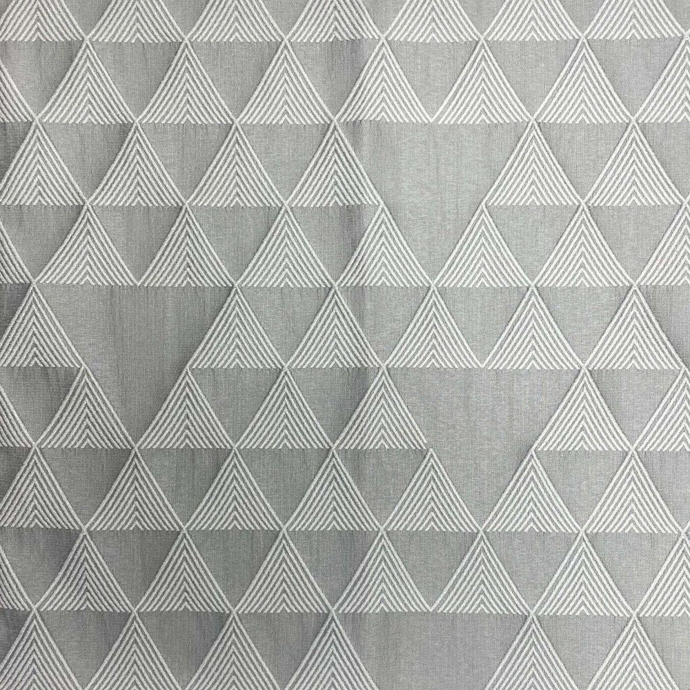 Pyramids Platinum by RM CoCo Fabric Inspired Living Vol 12 71% Polyester 28% Cotton 1% Lycra See Sample 0 Horizontal: 13.3311.875 53  - Fabric Carolina -
