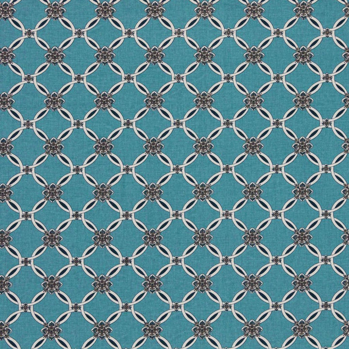 Intertwined Indigo by RM CoCo Fabric Inspired Living Vol 10 100% Cotton See Sample 30000 Horizontal: 2.52.25 62  - Fabric Carolina -