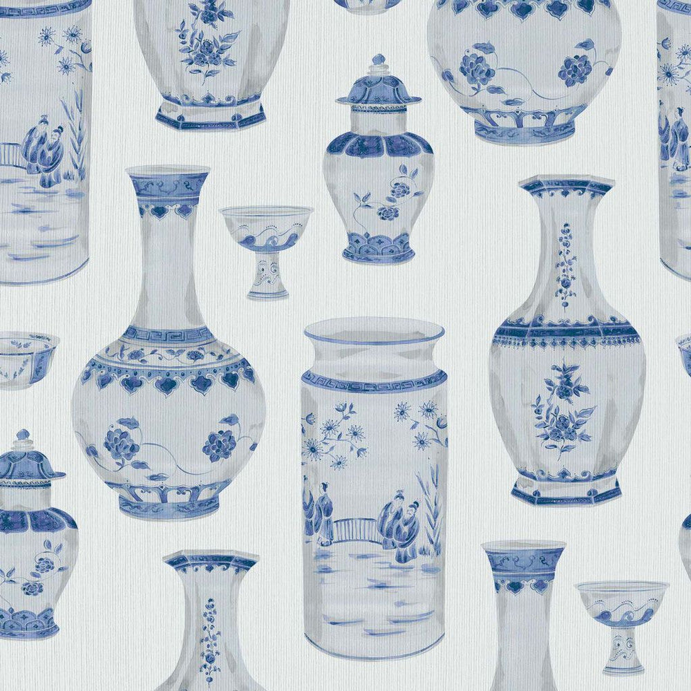Ming Dynasty Porcelain by RM CoCo Fabric