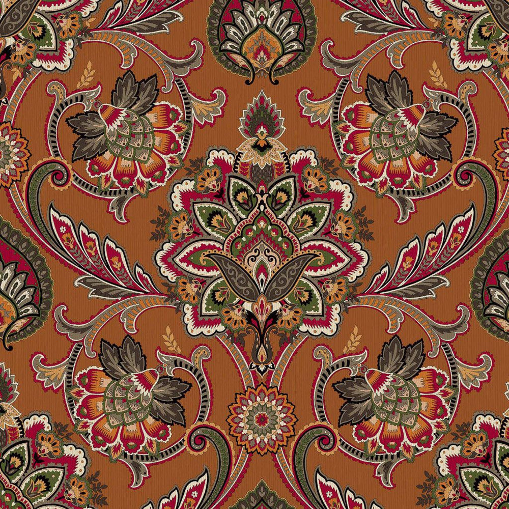 Blickling Garden Damask Spice Road by RM CoCo Fabric ColorWorks Fall 2021 RM Studio See Sample 0 Horizontal: 27 and Vertical: 27 0 - Fabric Carolina -