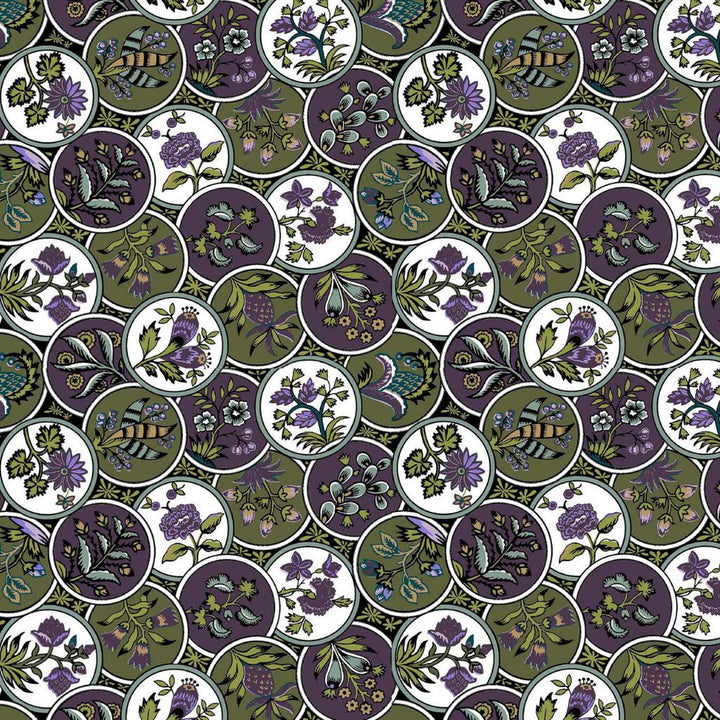 Cloisonné Concord by RM CoCo Fabric ColorWorks Fall 2021 RM Studio See Sample 0 Horizontal: 6.75 and Vertical: 6.75 0 - Fabric Carolina -