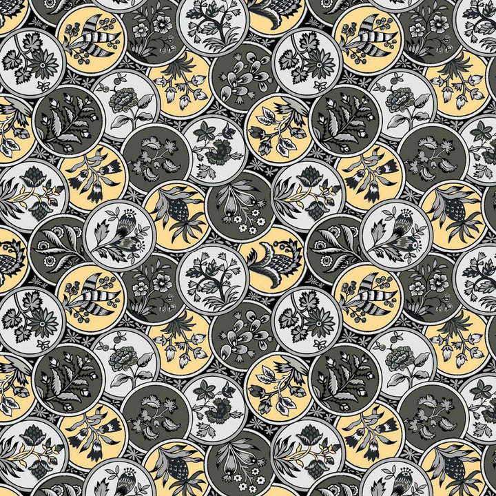 Cloisonné Dijon by RM CoCo Fabric ColorWorks Fall 2021 RM Studio See Sample 0 Horizontal: 6.75 and Vertical: 6.75 0 - Fabric Carolina -
