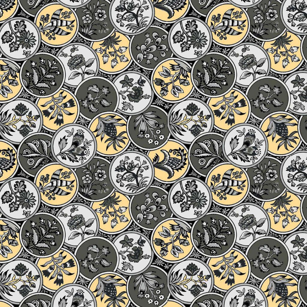 Cloisonné Dijon by RM CoCo Fabric