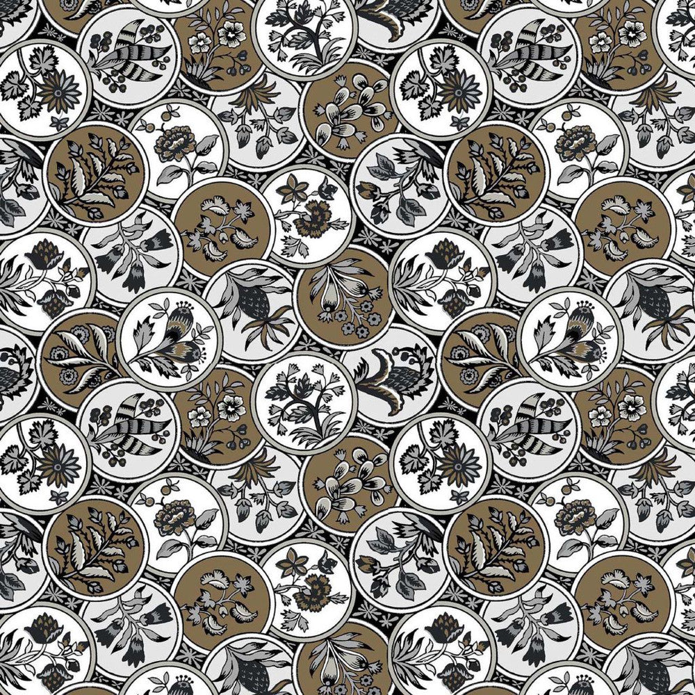 Cloisonné Driftwood by RM CoCo Fabric