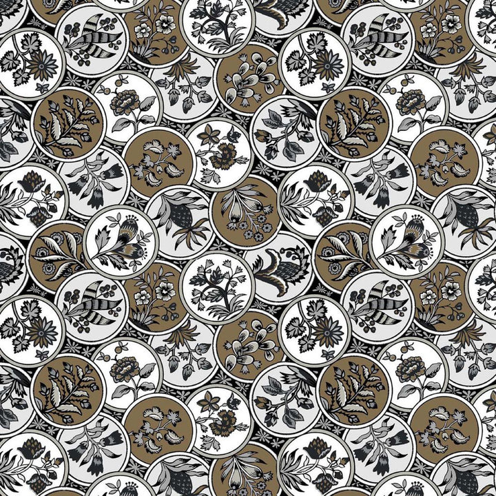 Cloisonné Driftwood by RM CoCo Fabric ColorWorks Fall 2021 RM Studio See Sample 0 Horizontal: 6.75 and Vertical: 6.75 0 - Fabric Carolina -