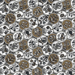 Cloisonné Driftwood by RM CoCo Fabric