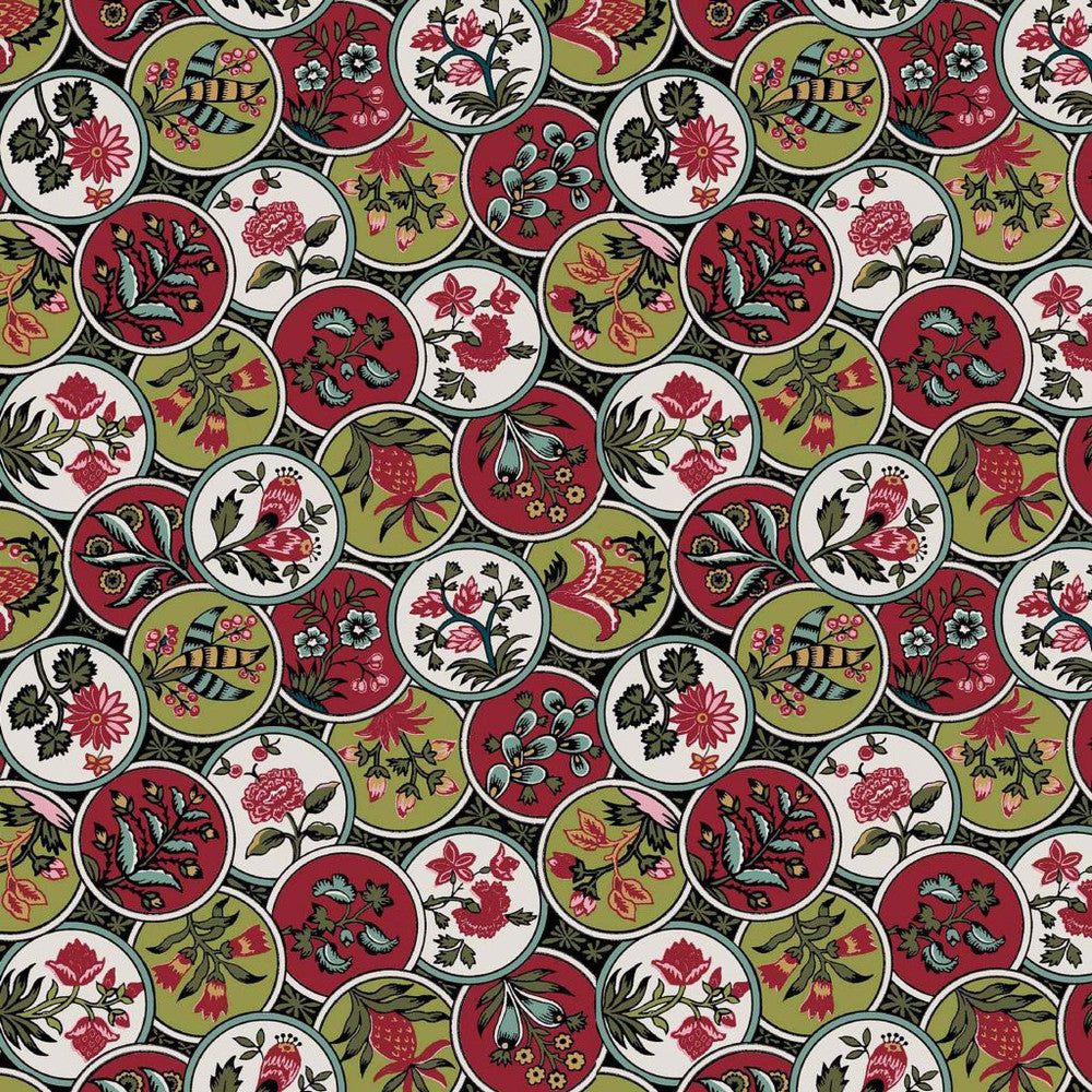 Cloisonné Multi by RM CoCo Fabric