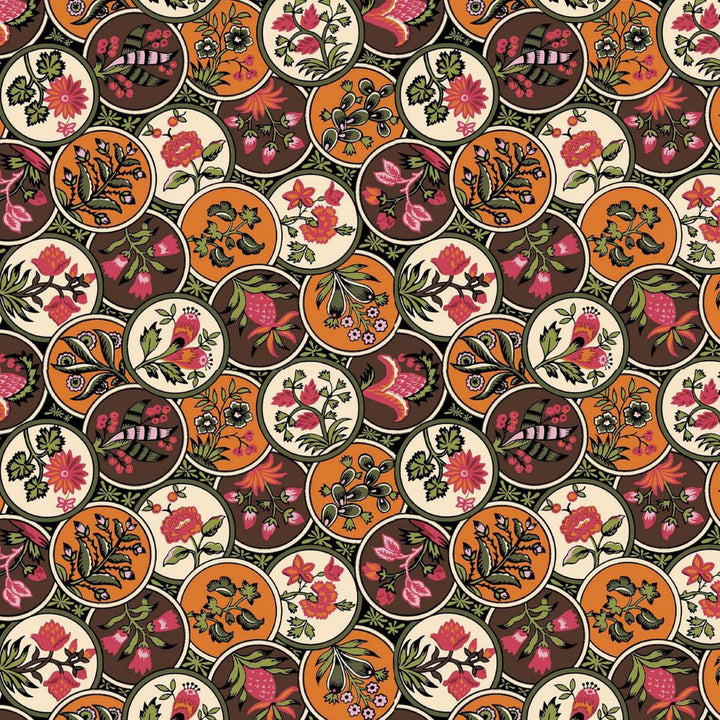 Cloisonné Rum Raisin by RM CoCo Fabric