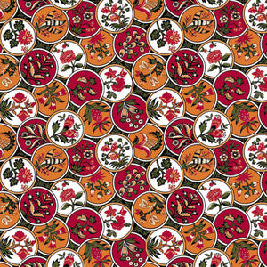 Cloisonné Spice Road by RM CoCo Fabric