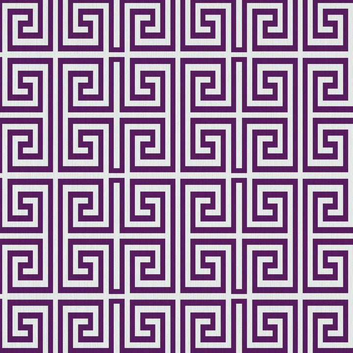 Emperor's Fret Amethyst by RM CoCo Fabric ColorWorks Fall 2021 RM Studio See Sample 0 Horizontal: 4.5 and Vertical: 4.5 0 - Fabric Carolina -