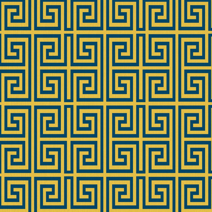 Emperor's Fret Cobalt by RM CoCo Fabric ColorWorks Fall 2021 RM Studio See Sample 0 Horizontal: 4.5 and Vertical: 4.5 0 - Fabric Carolina -