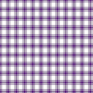 Geneviève Check Amethyst by RM CoCo Fabric