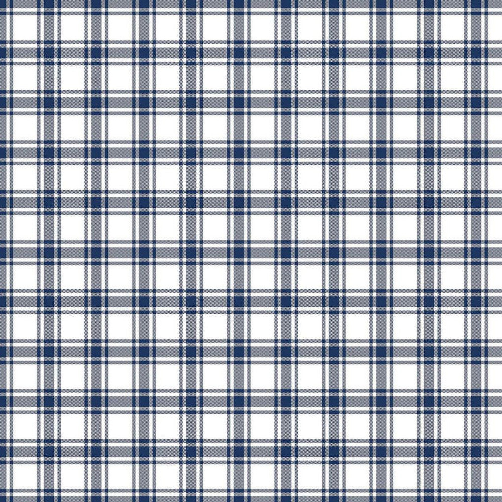 Geneviève Check Cornflower by RM CoCo Fabric