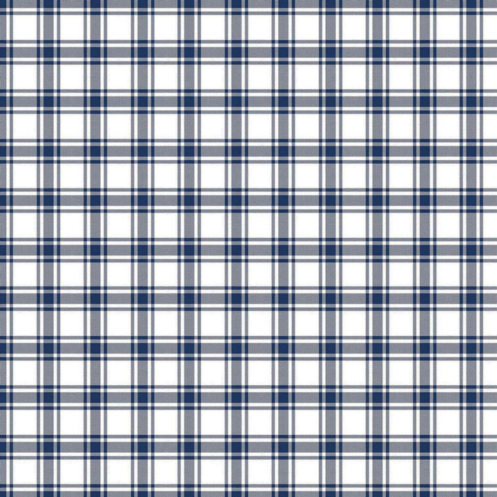 Geneviève Check Cornflower by RM CoCo Fabric