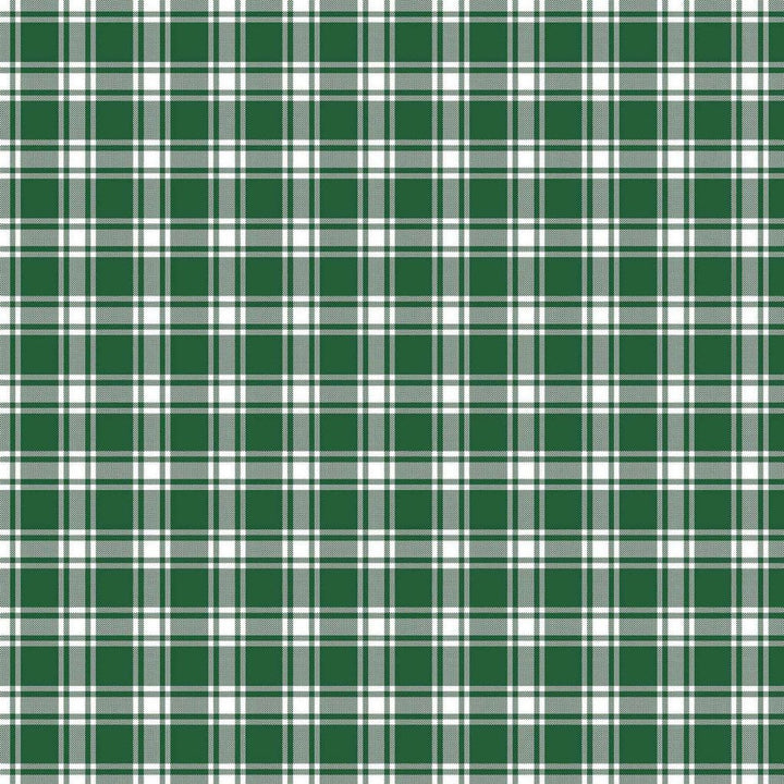 Geneviève Check Emerald by RM CoCo Fabric