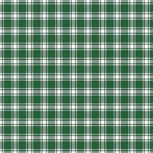 Geneviève Check Emerald by RM CoCo Fabric