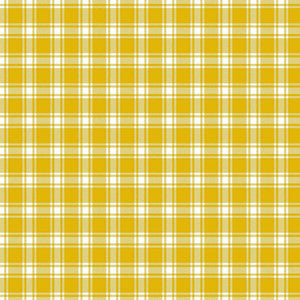 Geneviève Check Forsythia by RM CoCo Fabric