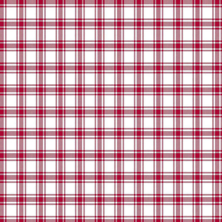 Geneviève Check Maraschino by RM CoCo Fabric