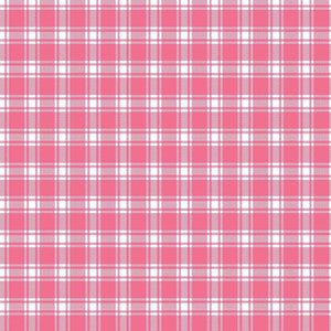 Geneviève Check Rose Quartz by RM CoCo Fabric