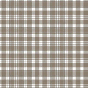 Geneviève Check Sand Dune by RM CoCo Fabric