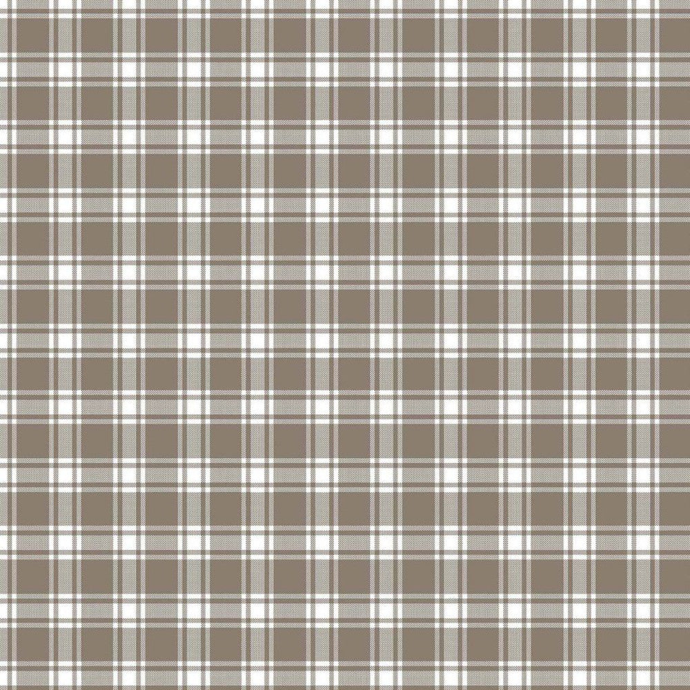 Geneviève Check Sand Dune by RM CoCo Fabric