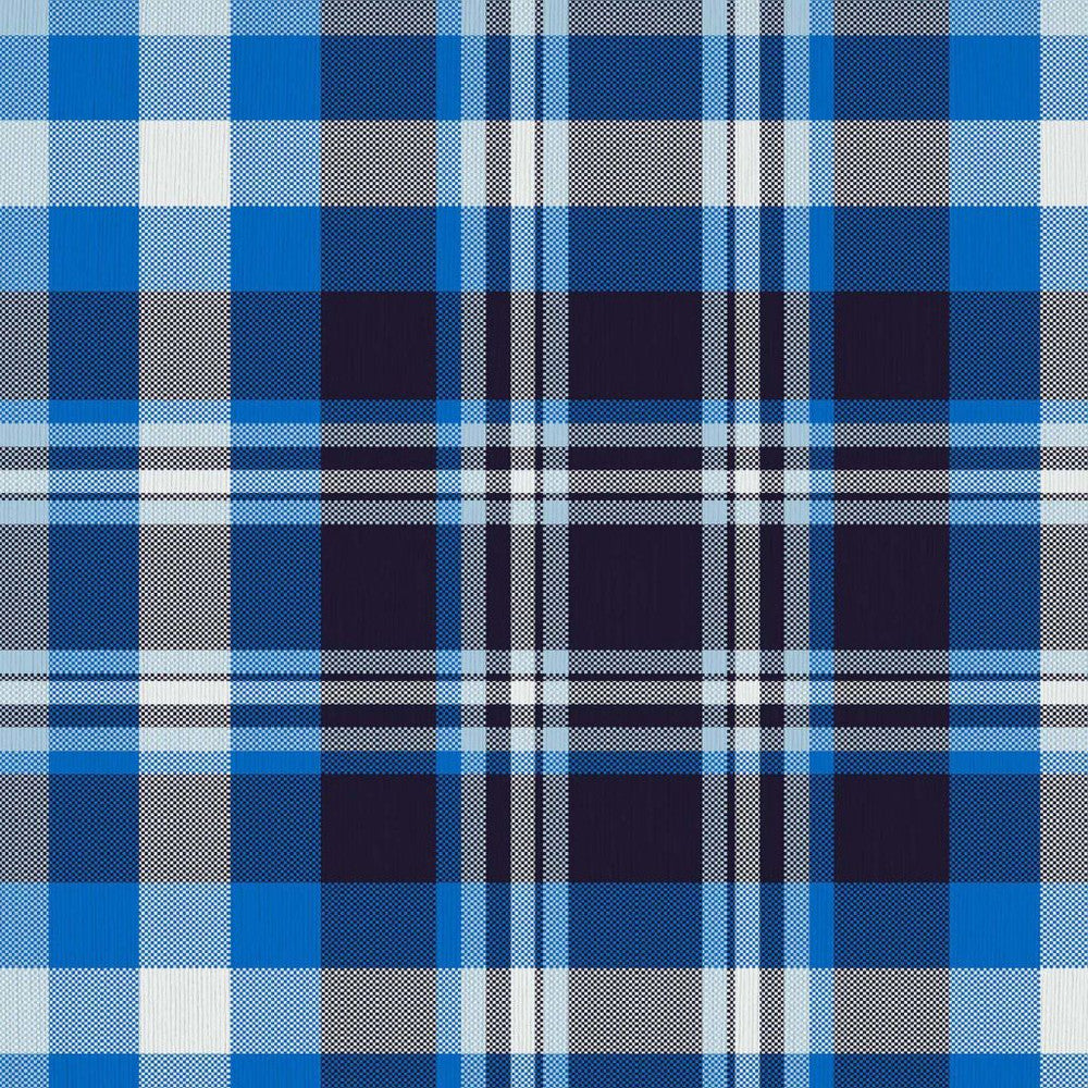 Ipswich Plaid Sapphire by RM CoCo Fabric ColorWorks Fall 2021 RM Studio See Sample 0 Horizontal: 9 and Vertical: 9 0 - Fabric Carolina -